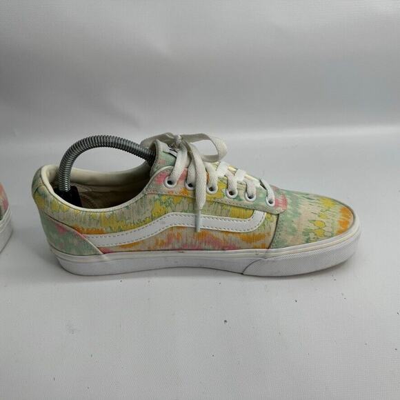 Women’s Vans‎ Ward Psychedelic Tie Dye Skate Casual Low top Sneakers Size W -10 - Picture 6 of 9